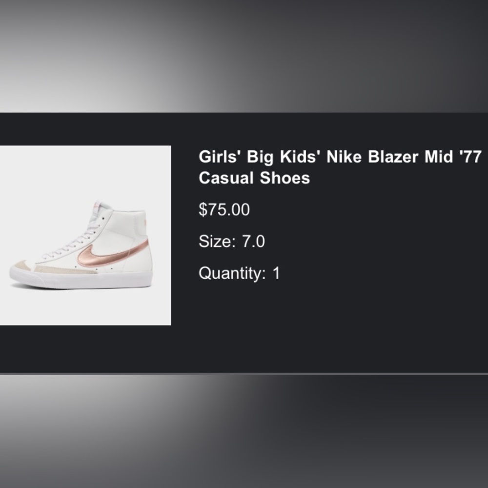 Girls' Big Kids' Nike Blazer Mid '77 Casual Shoes